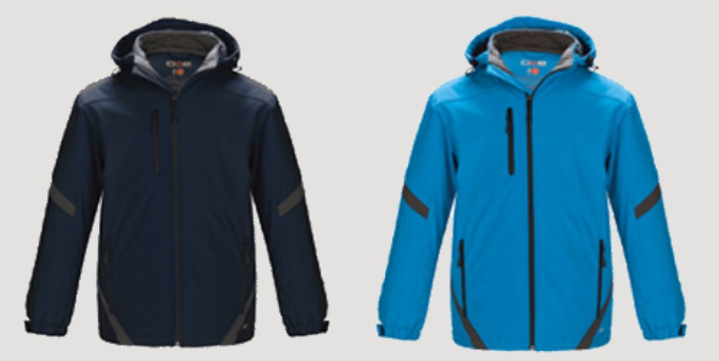 Insulated Colour Contrast Softshell is available in the following colours: Alpine Blue/Gunmetal, Black/Gunmetal, Navy/Gunmetal